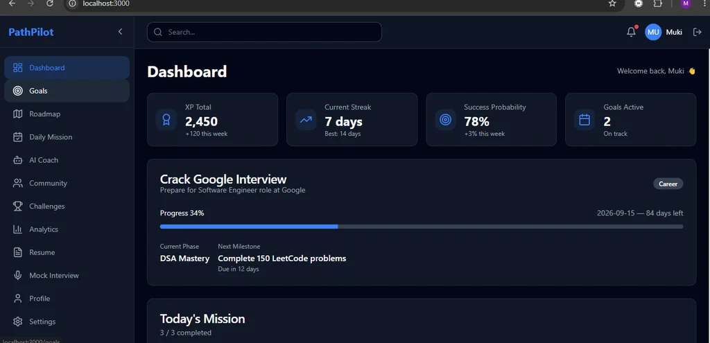 PathPilot screenshot